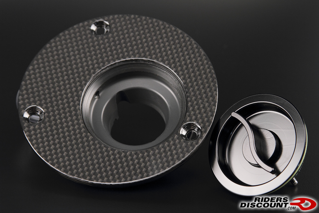 Accossato QuickRelease Gas Cap for 675 Triumph Rat Motorcycle Forums