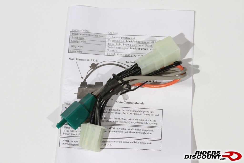 Scorpio rLiNK Motorcycle Alarm System | KTM Forums