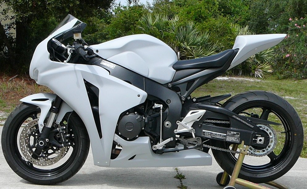 Zxmoto Unpainted White ABS Fairing Kit For Honda CBR1000RR 2008-2011 – 21-Piece Set